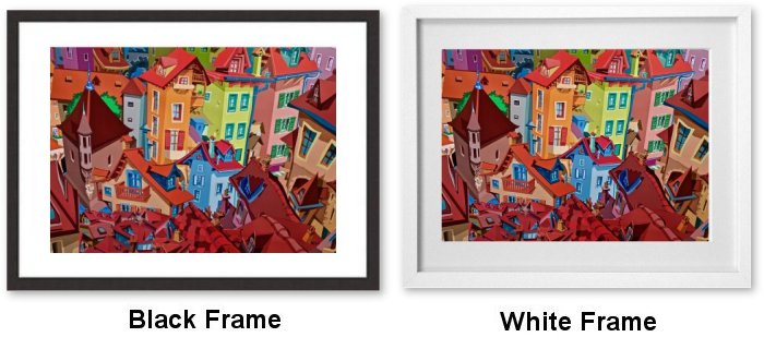 Select a Frame that will enhance your chosen print